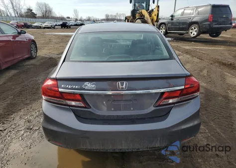 2015 Honda Civic Lx из США, поврежденный, VIN 19XFB2F55FE114868